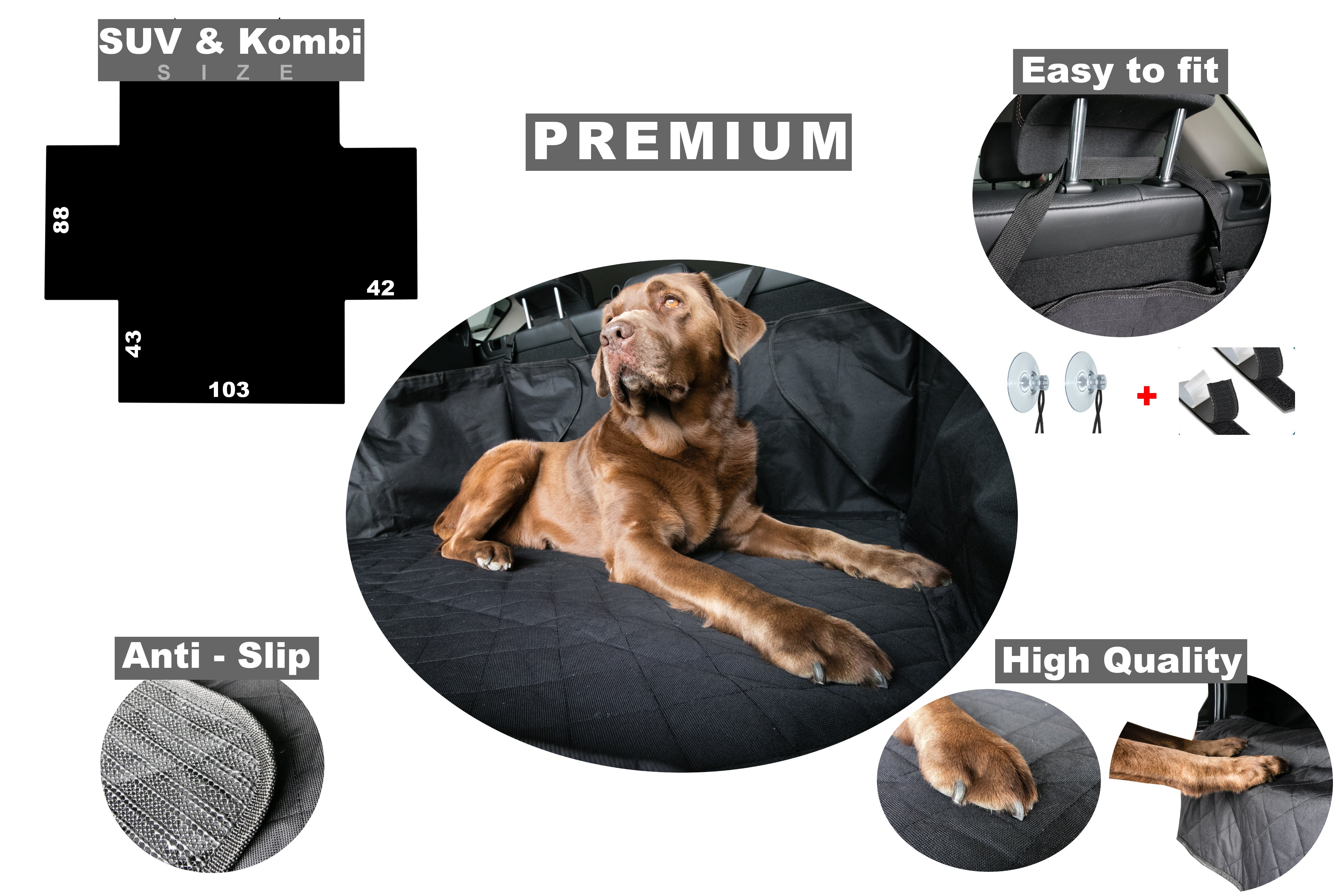 fixcape DOGGY - Hundedecke Kofferraum