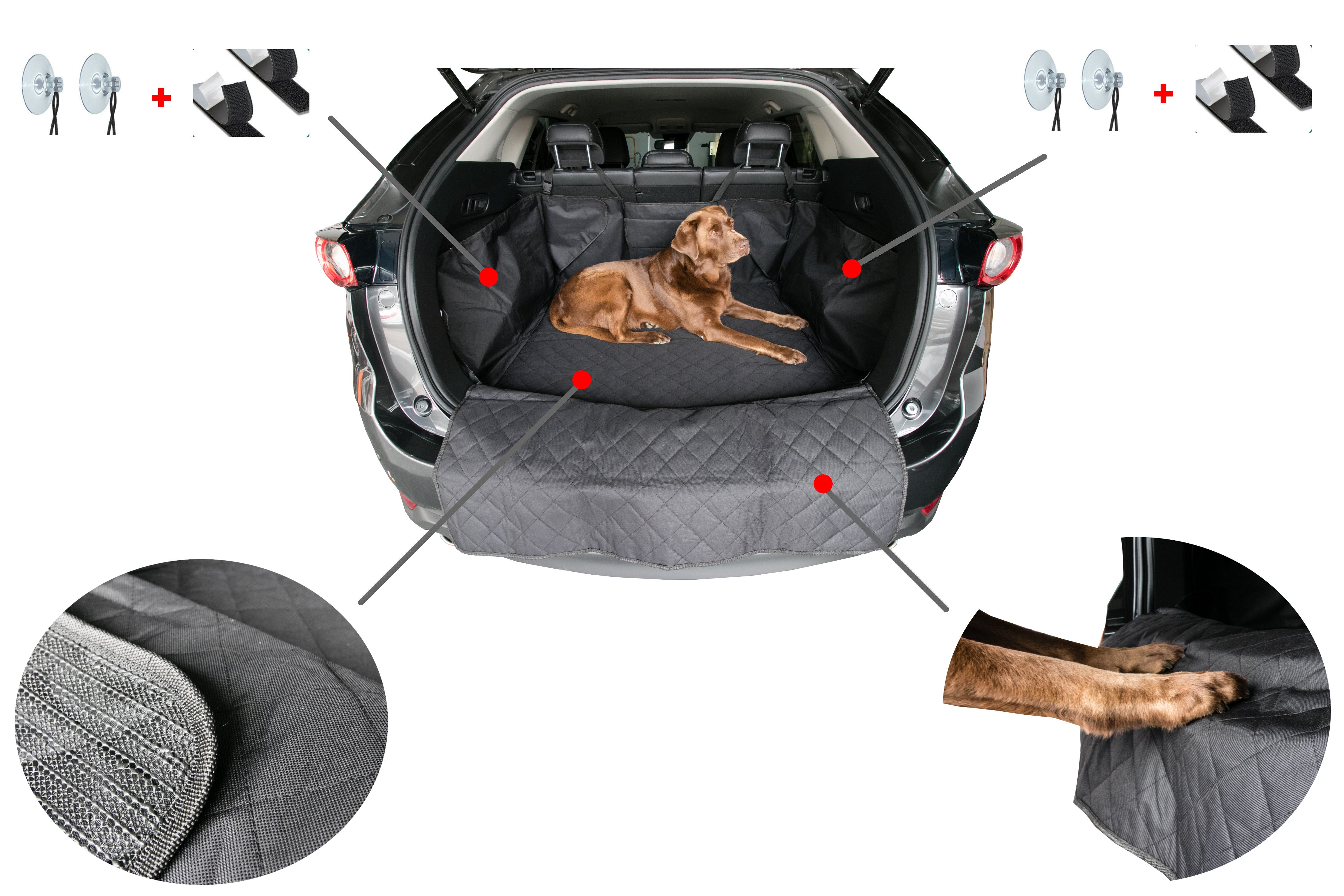 fixcape DOGGY - Hundedecke Kofferraum