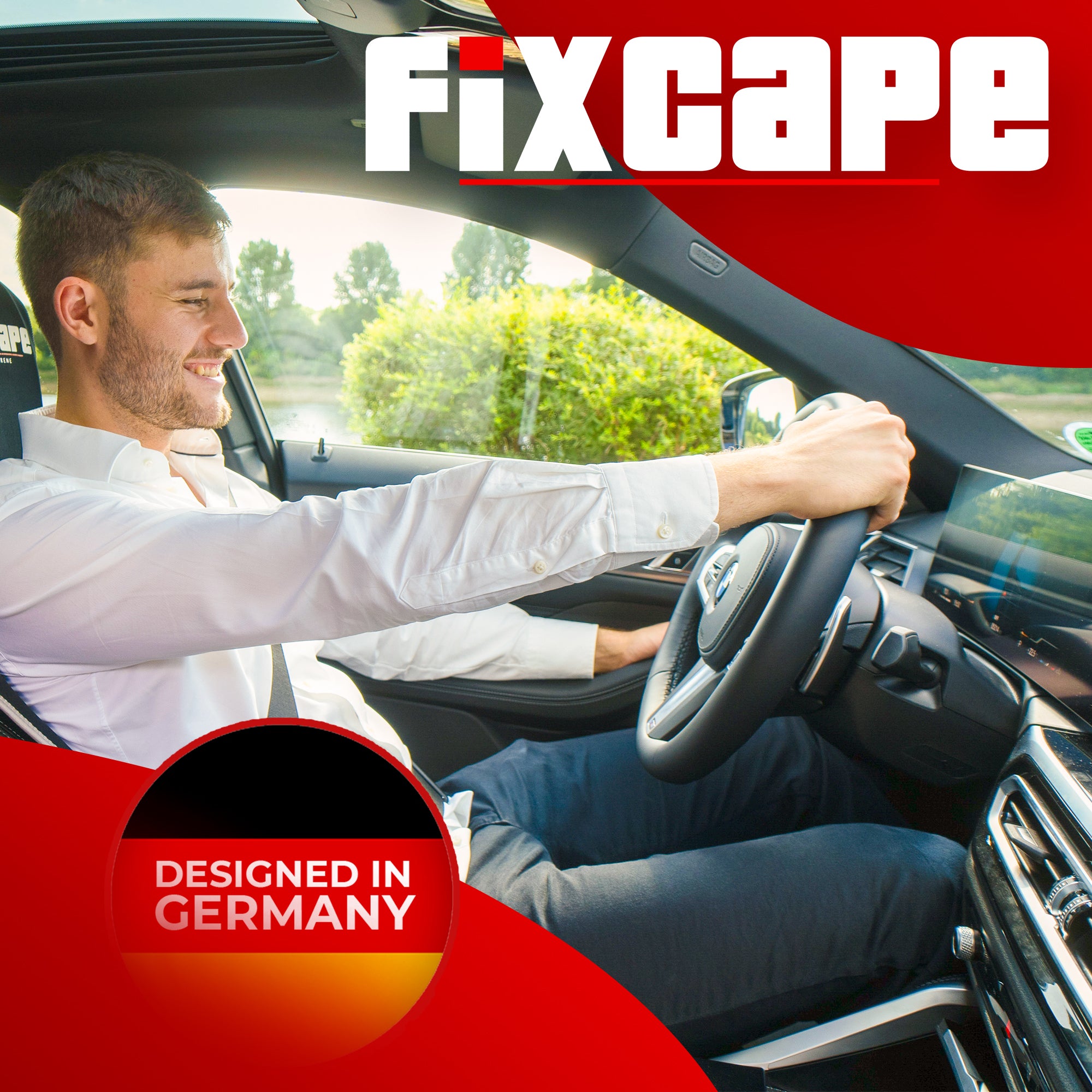 fixcape Autositzbezüge aus Neopren Auto Sitzschoner universal (grau)